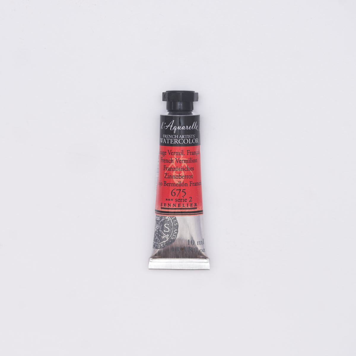 Sennelier Artist Watercolour 10ml Tube – French Vermilion 675