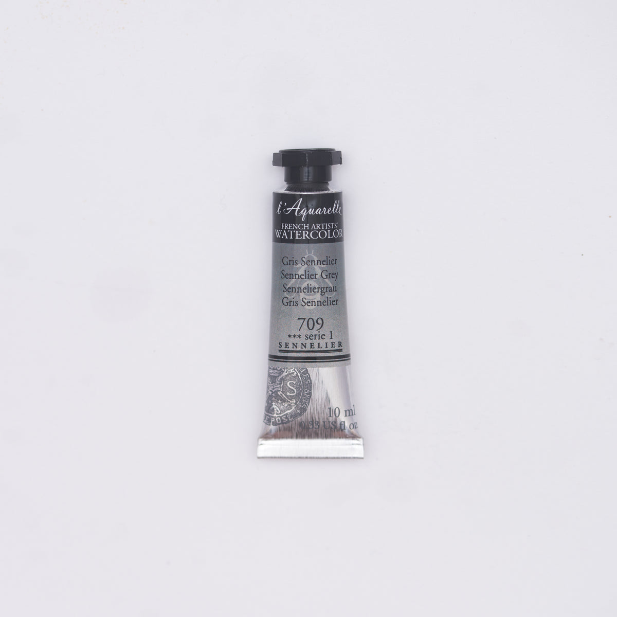 Sennelier Artist Watercolour 10ml Tube – Sennelier Grey 709