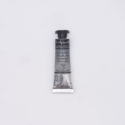 Sennelier Artist Watercolour 10ml Tube – Sennelier Grey 709