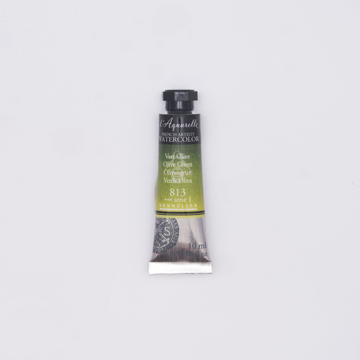 Sennelier Artist Watercolour 10ml Tube – Olive Green 813