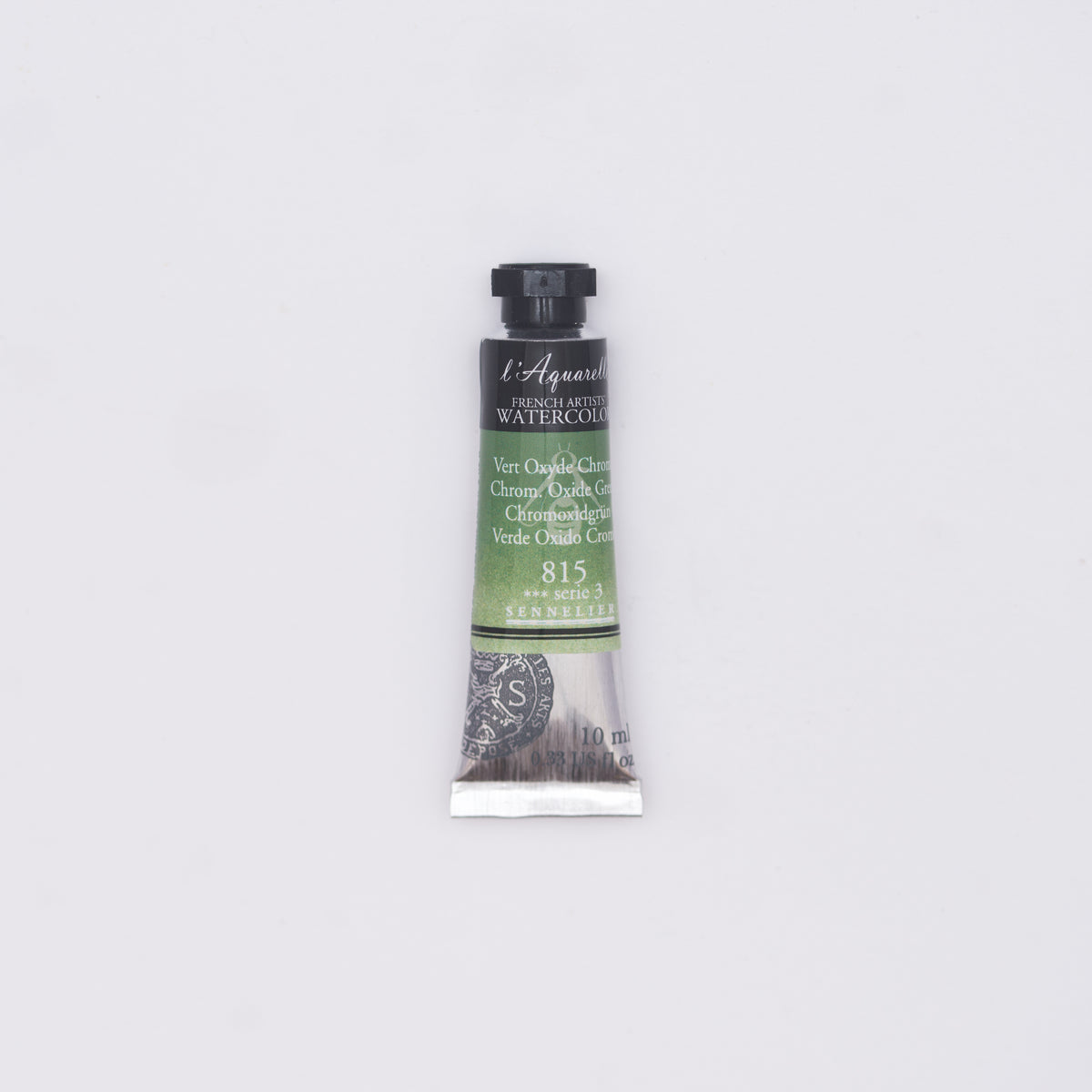 Sennelier Artist Watercolour 10ml Tube – Chromium Oxide Green 815