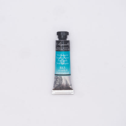 Sennelier Artist Watercolour 10ml Tube – Turquoise Green 843