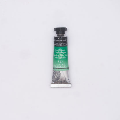 Sennelier Artist Watercolour 10ml Tube – Emerald Green 847