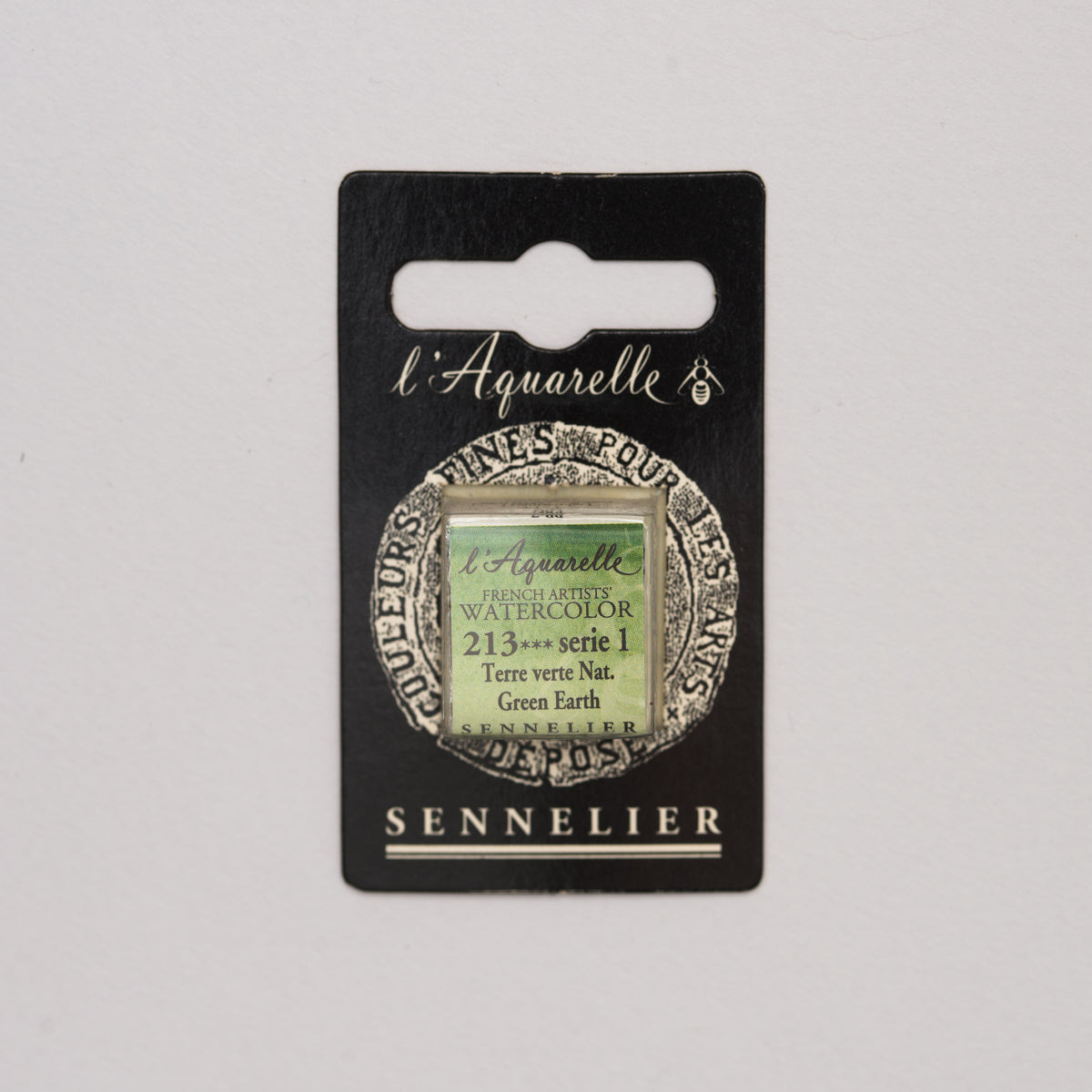 Sennelier Artist Watercolour Half Pan – Green Earth 213