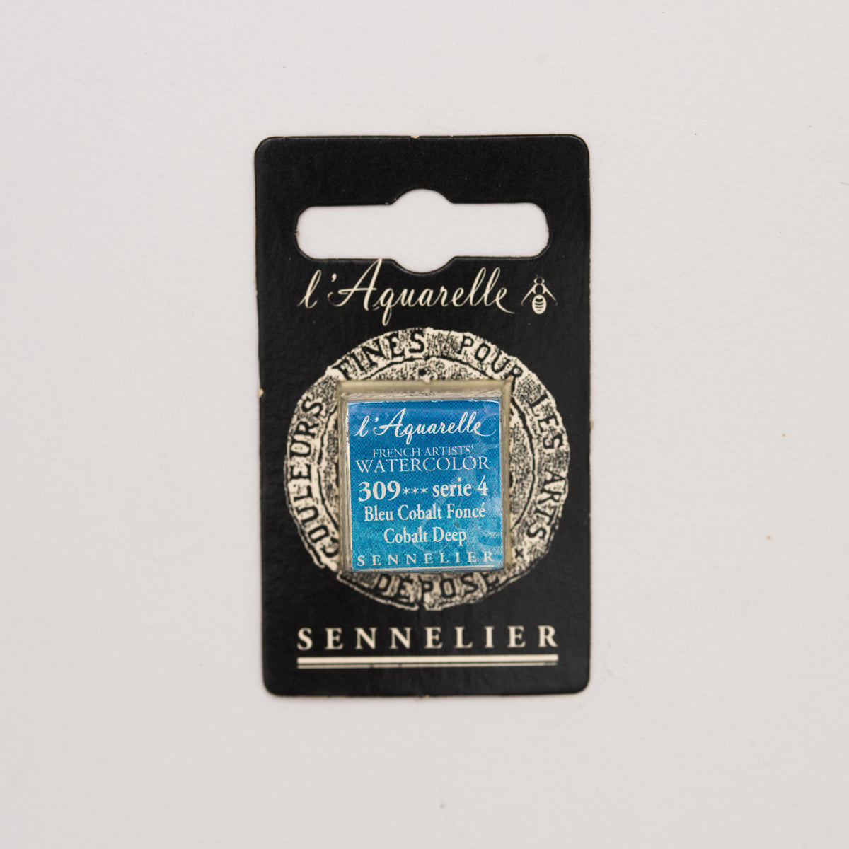 Sennelier Artist Watercolour Half Pan – Cobalt Blue Deep 309