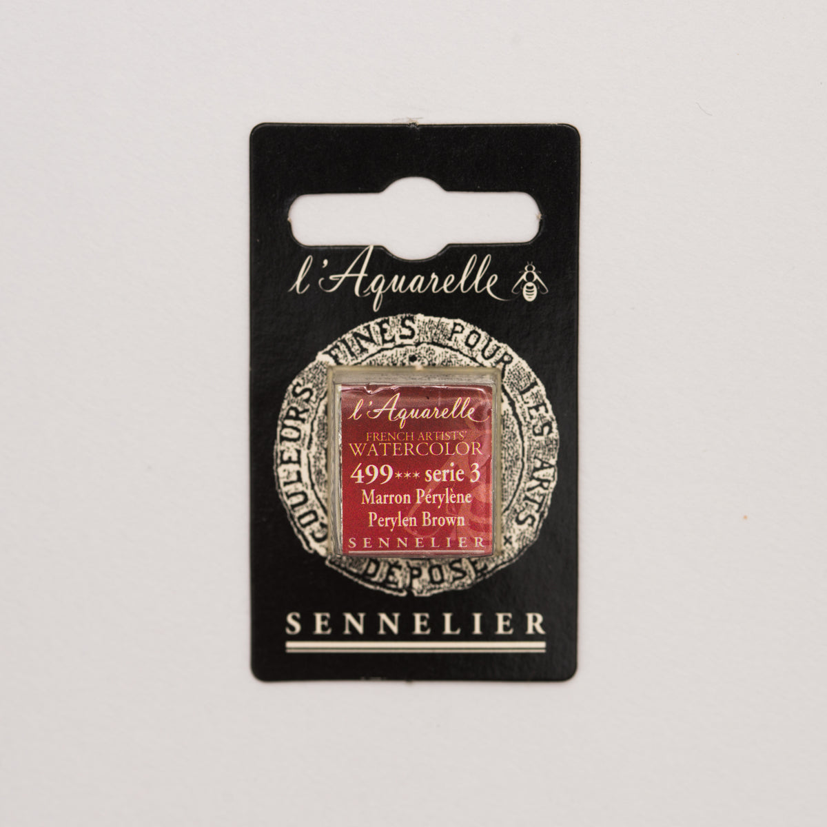 Sennelier Artist Watercolour Half Pan – Perylene Brown 499