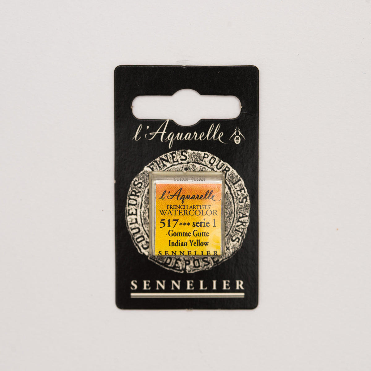 Sennelier Artist Watercolour Half Pan – Indian Yellow 517
