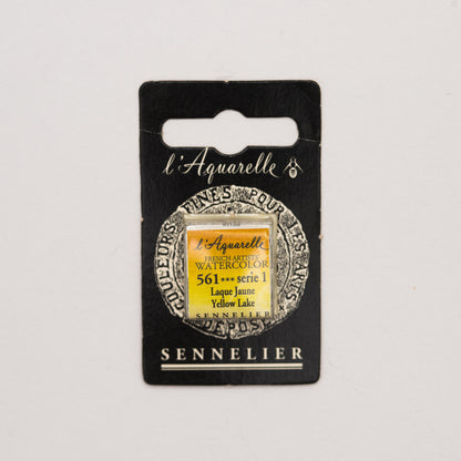 Sennelier Artist Watercolour Half Pan – Yellow Lake 561