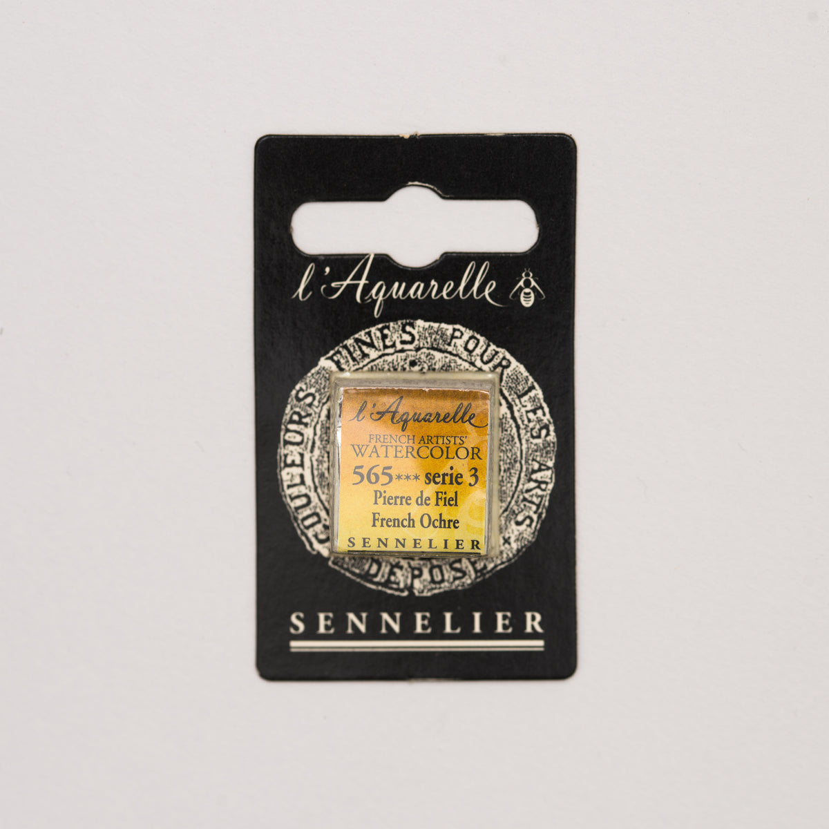 Sennelier Artist Watercolour Half Pan – French Ochre 565