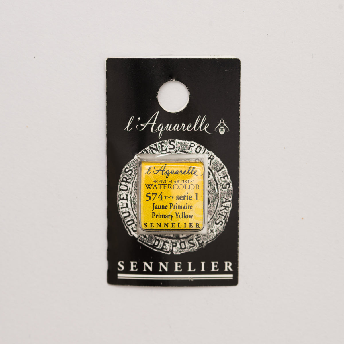 Sennelier Artist Watercolour Half Pan – Primary Yellow 574