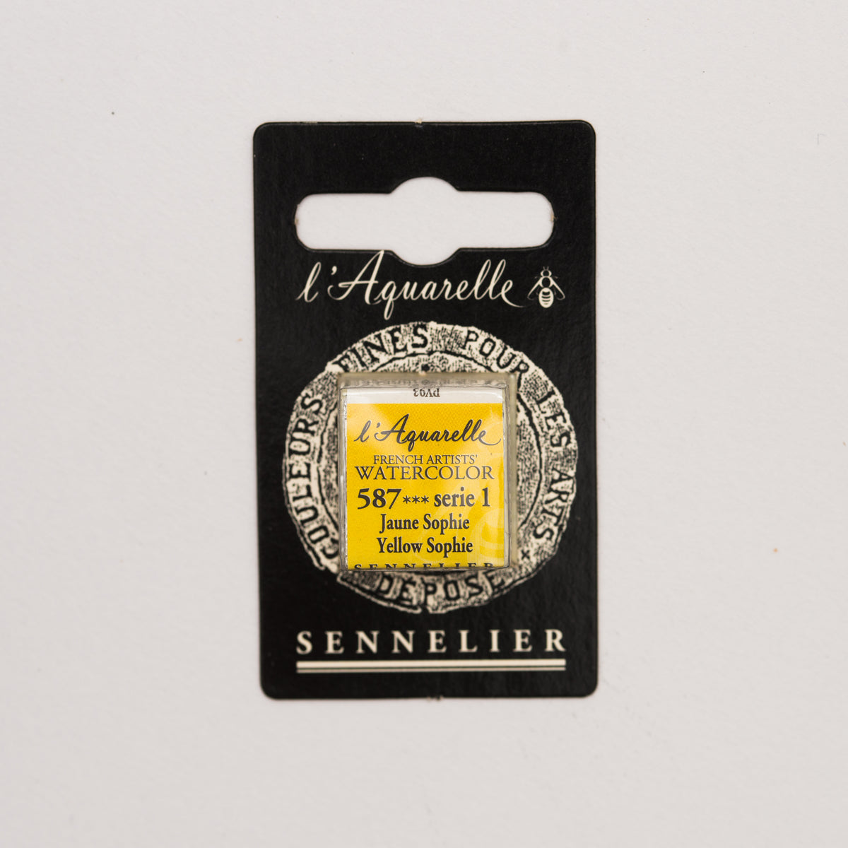 Sennelier Artist Watercolour Half Pan – Yellow Sophie 587