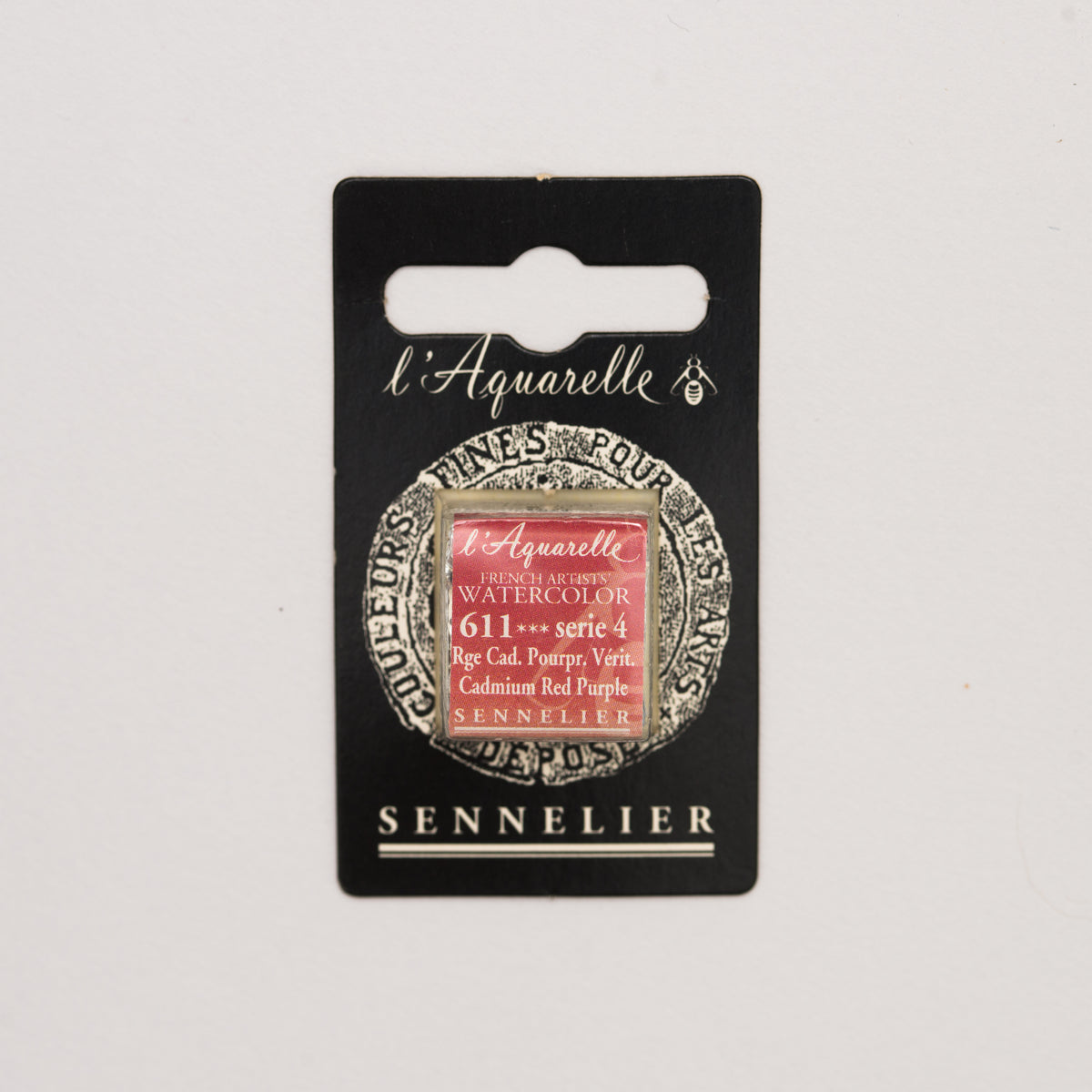 Sennelier Artist Watercolour Half Pan – Cadmium Red Purple 611