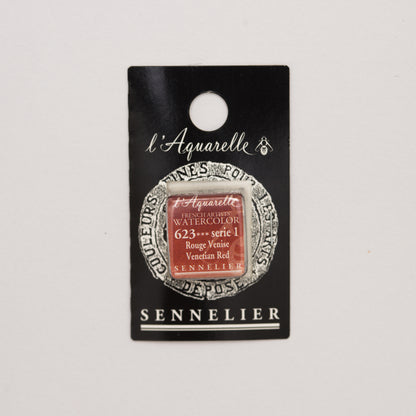 Sennelier Artist Watercolour Half Pan – Venetian Red 623