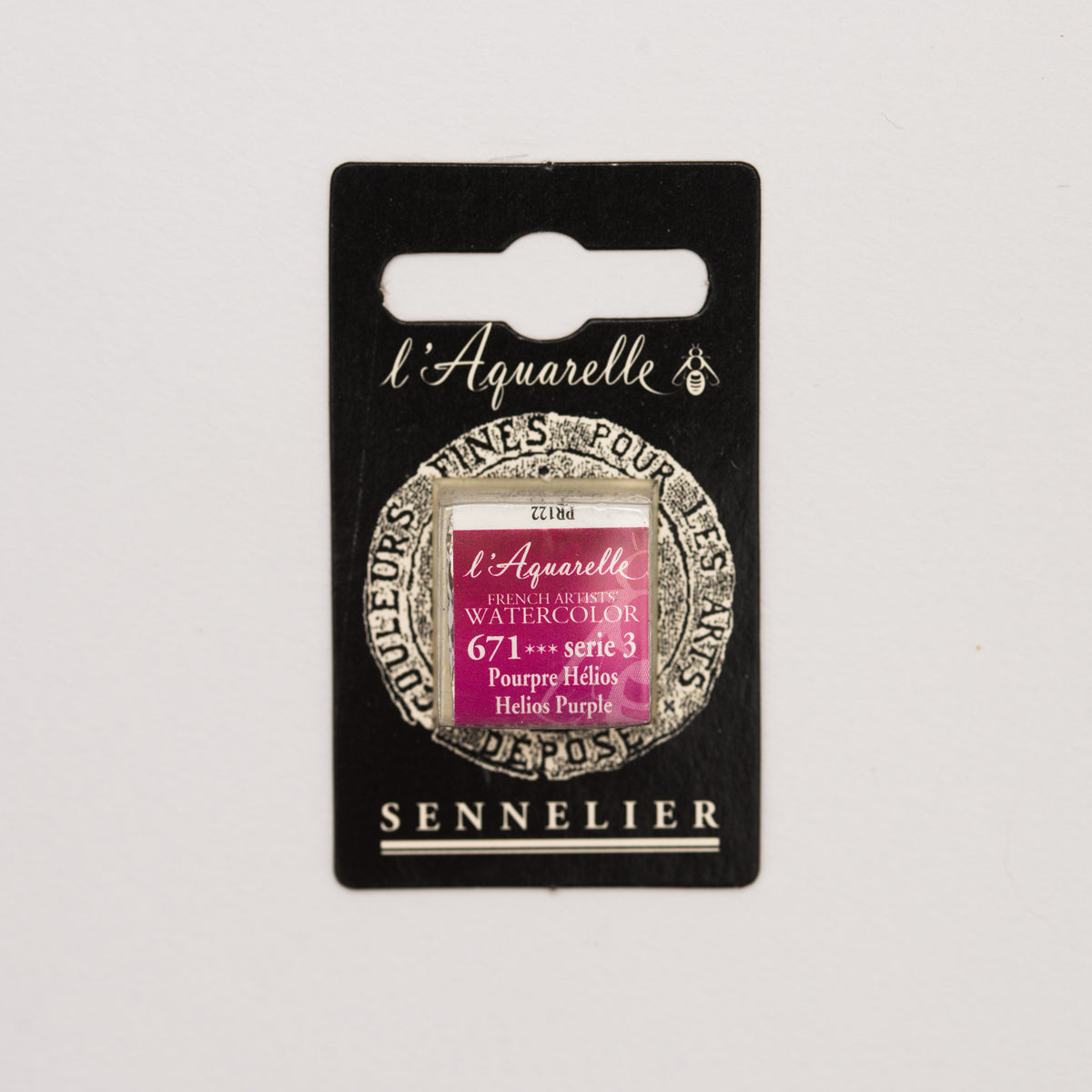 Sennelier Artist Watercolour Half Pan – Helios Purple 671