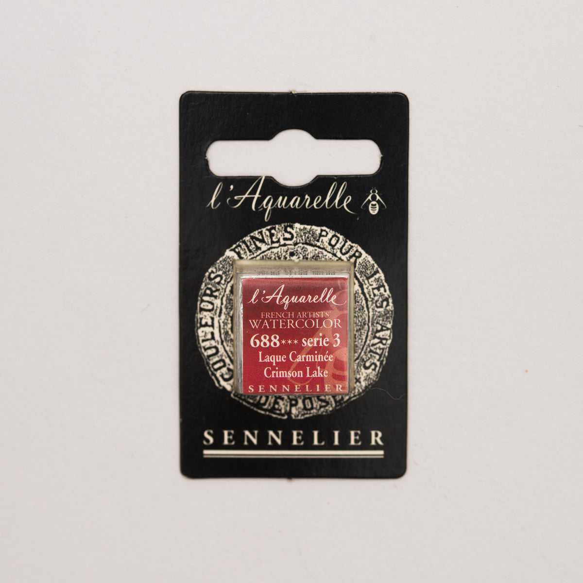 Sennelier Artist Watercolour Half Pan – Crimson Lake 688