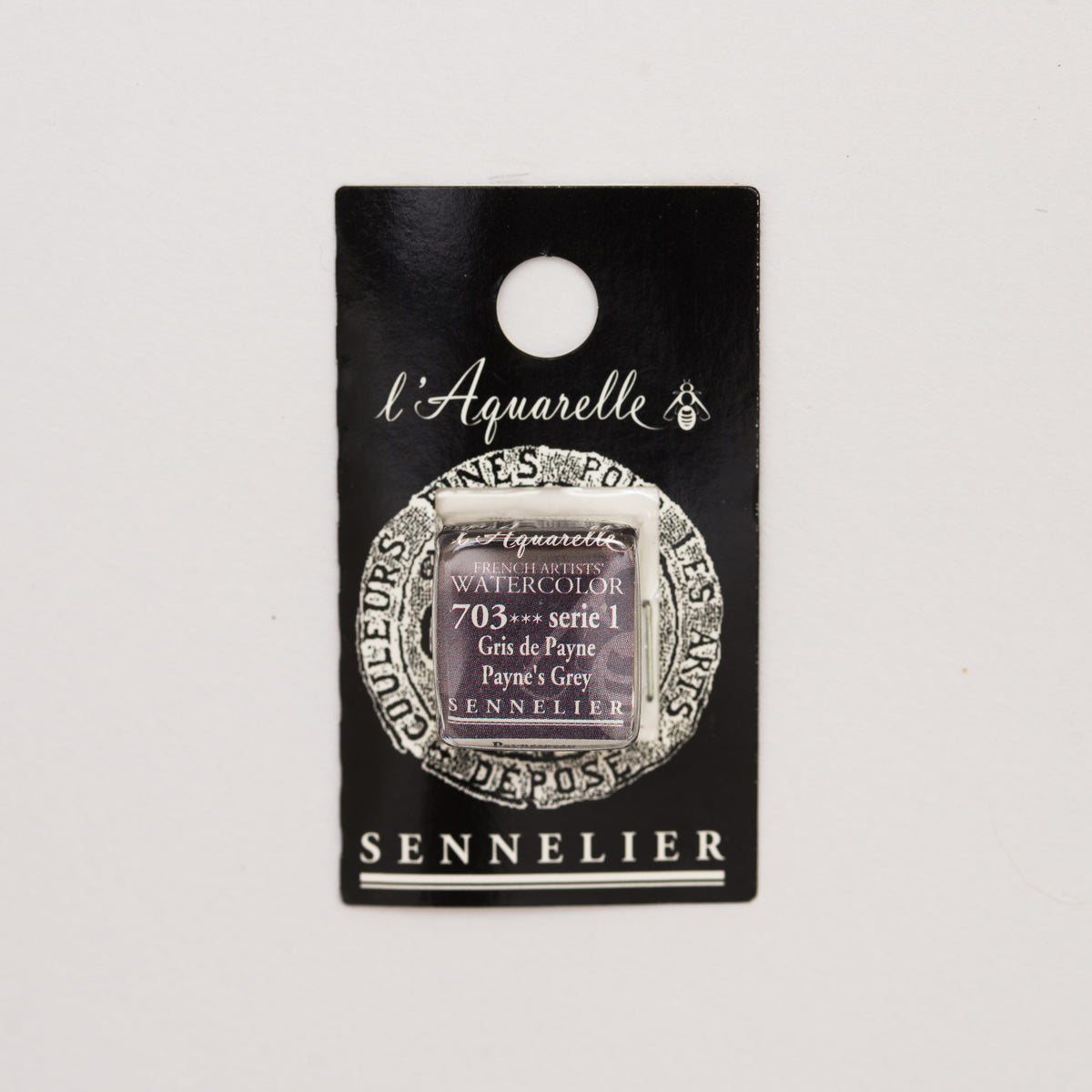 Sennelier Artist Watercolour Half Pan – Payne's Grey 703