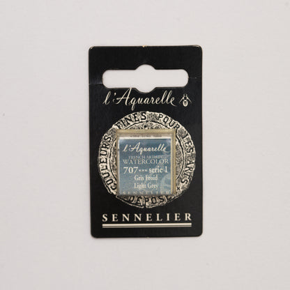 Sennelier Artist Watercolour Half Pan – Light Grey 707