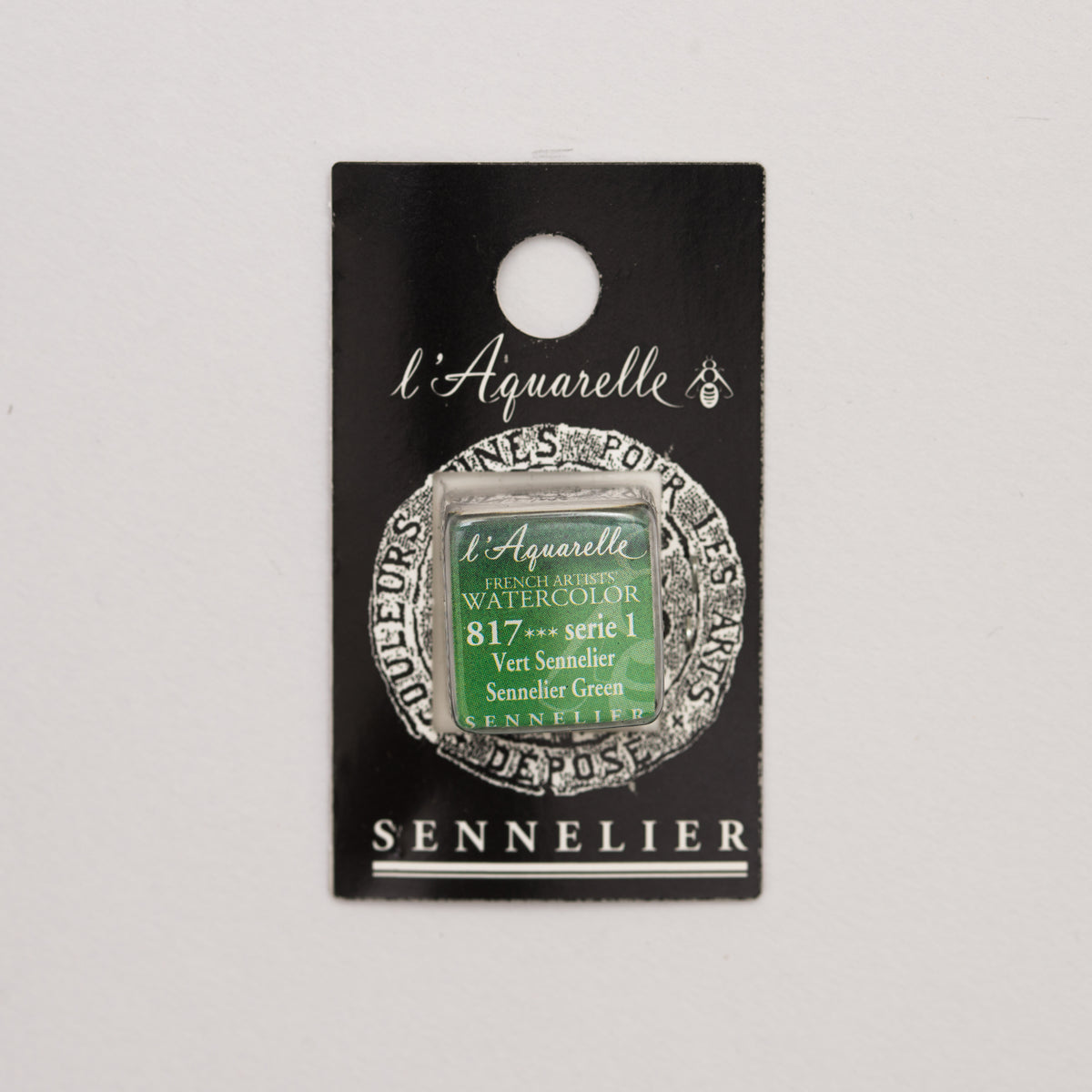 Sennelier Artist Watercolour Half Pan – Sennelier Green 817