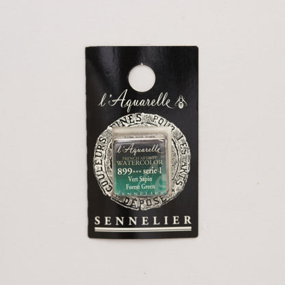 Sennelier Artist Watercolour Half Pan – Forest Green 899