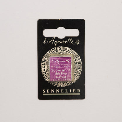 Sennelier Artist Watercolour Half Pan – Red Violet 905