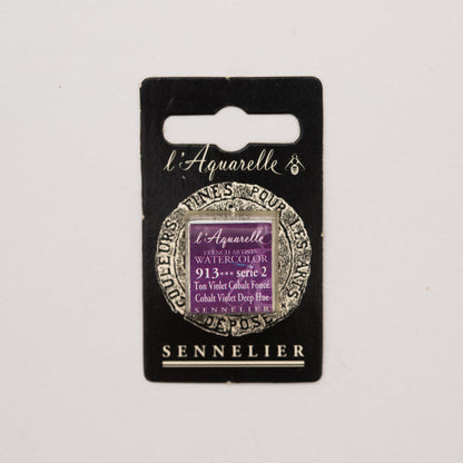 Sennelier Artist Watercolour Half Pan – Cobalt Violet Deep Hue 913