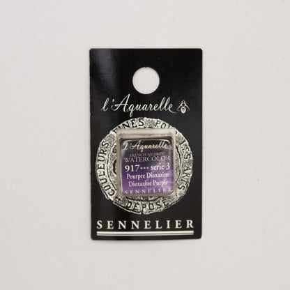 Sennelier Artist Watercolour Half Pan – Dioxazine Purple 917
