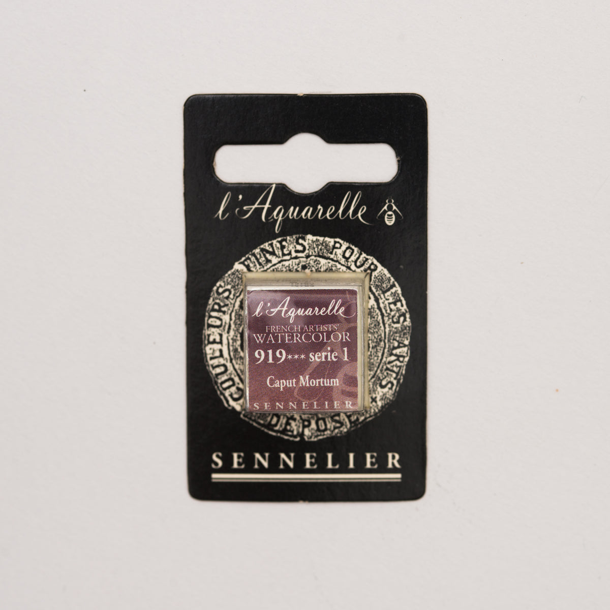 Sennelier Artist Watercolour Half Pan – Caput Mortuum 919