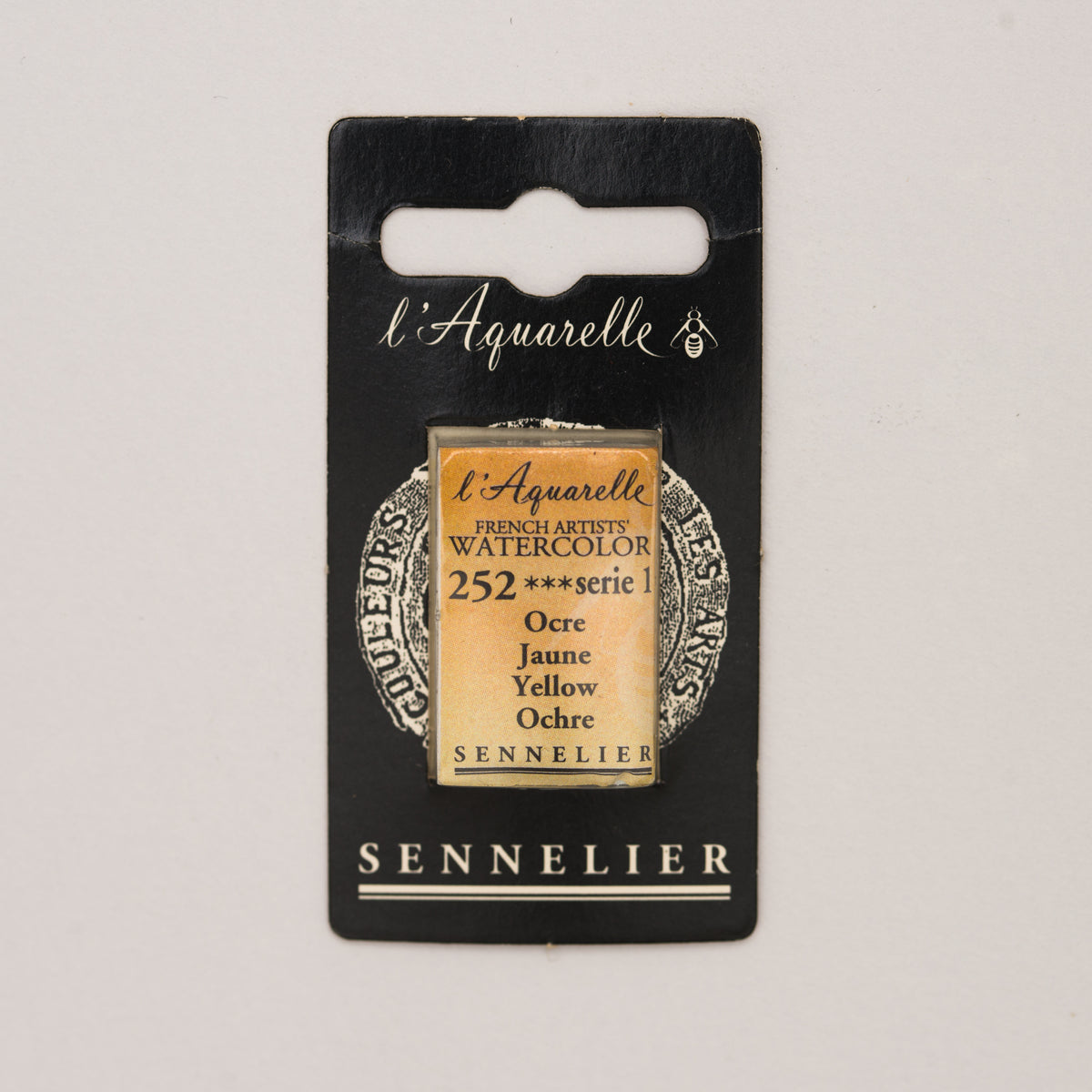 Sennelier Artist Watercolour Full Pan – Yellow Ochre 252