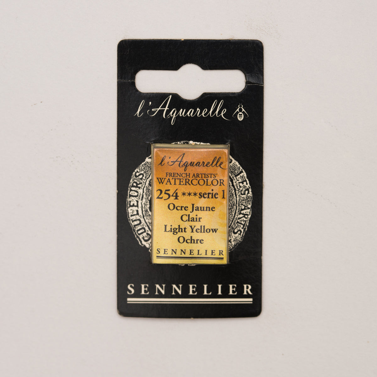 Sennelier Artist Watercolour Full Pan – Light Yellow Ochre 254