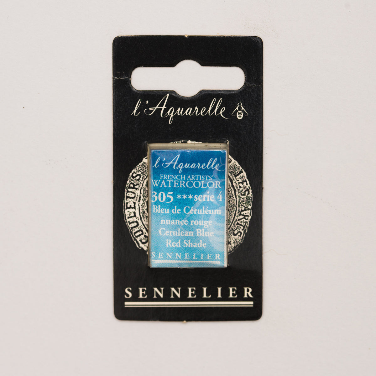Sennelier Artist Watercolour Full Pan – Cerulean Blue Red Shade 305