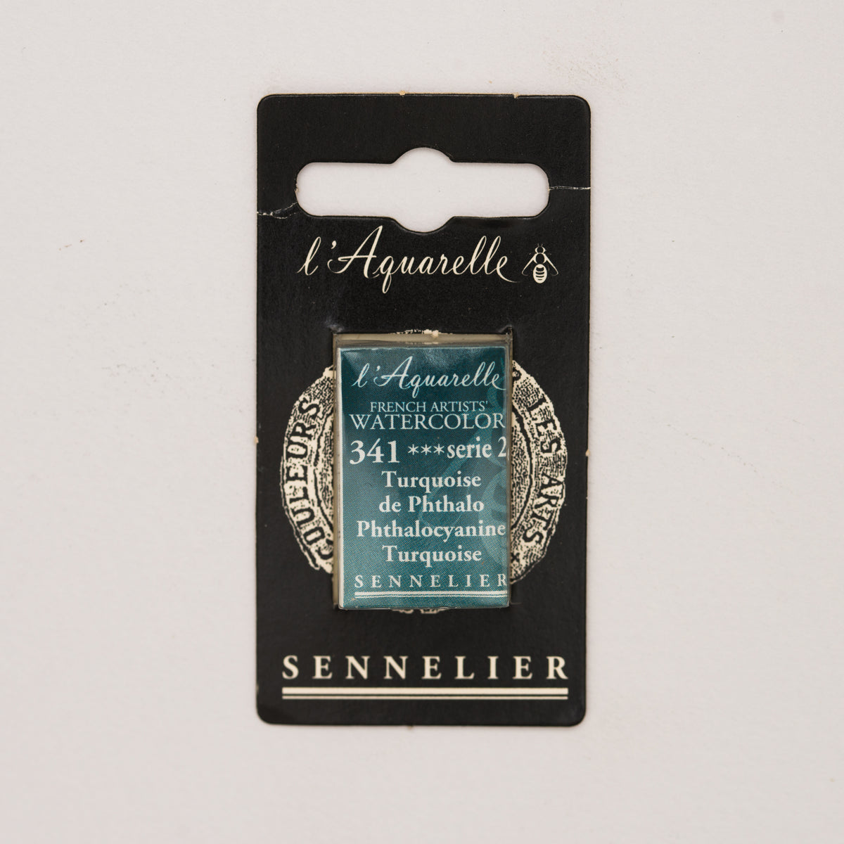 Sennelier Artist Watercolour Full Pan – Phthalocyanine Turquoise 341