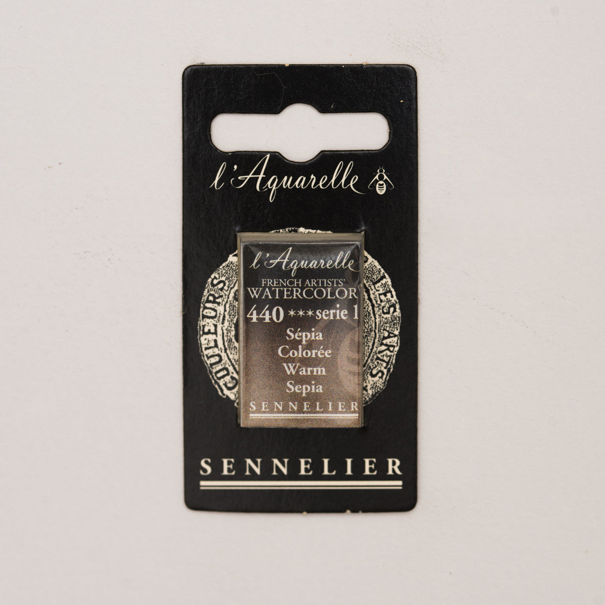 Sennelier Artist Watercolour Full Pan – Warm Sepia 440