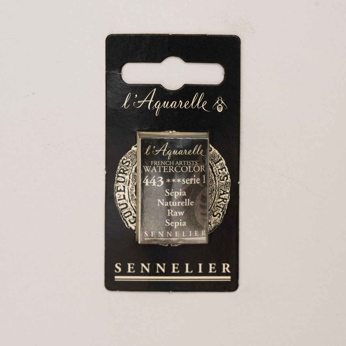 Sennelier Artist Watercolour Full Pan – Raw Sepia 443