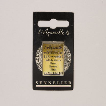 Sennelier Artist Watercolour Full Pan – Brown Pink 445