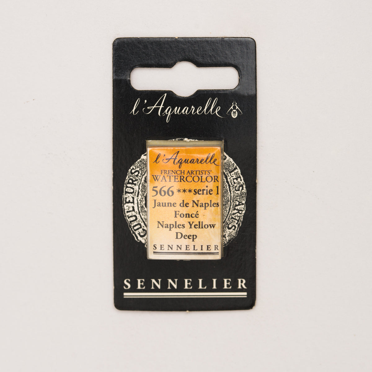 Sennelier Artist Watercolour Full Pan – Naples Yellow Deep 566