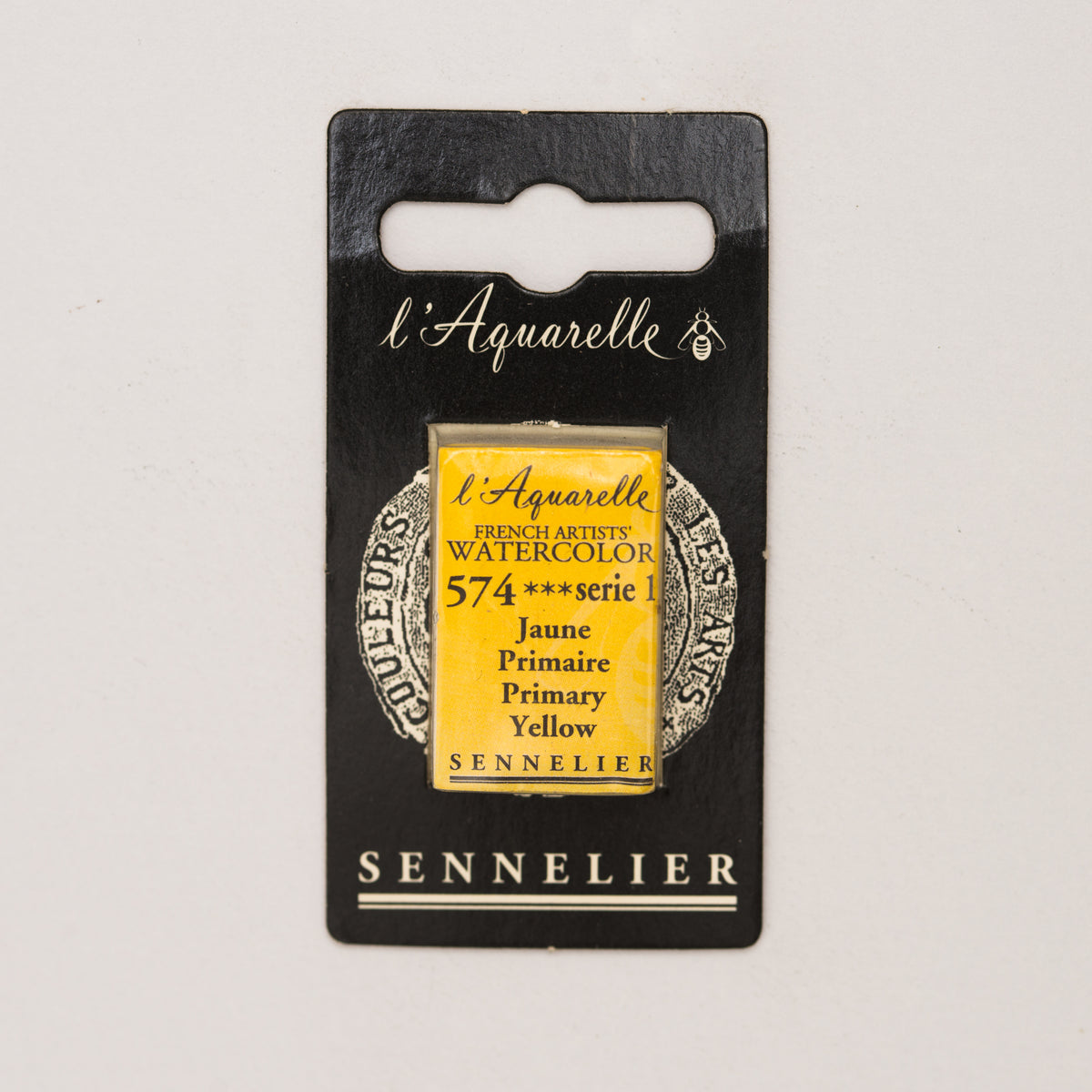 Sennelier Artist Watercolour Full Pan – Primary Yellow 574