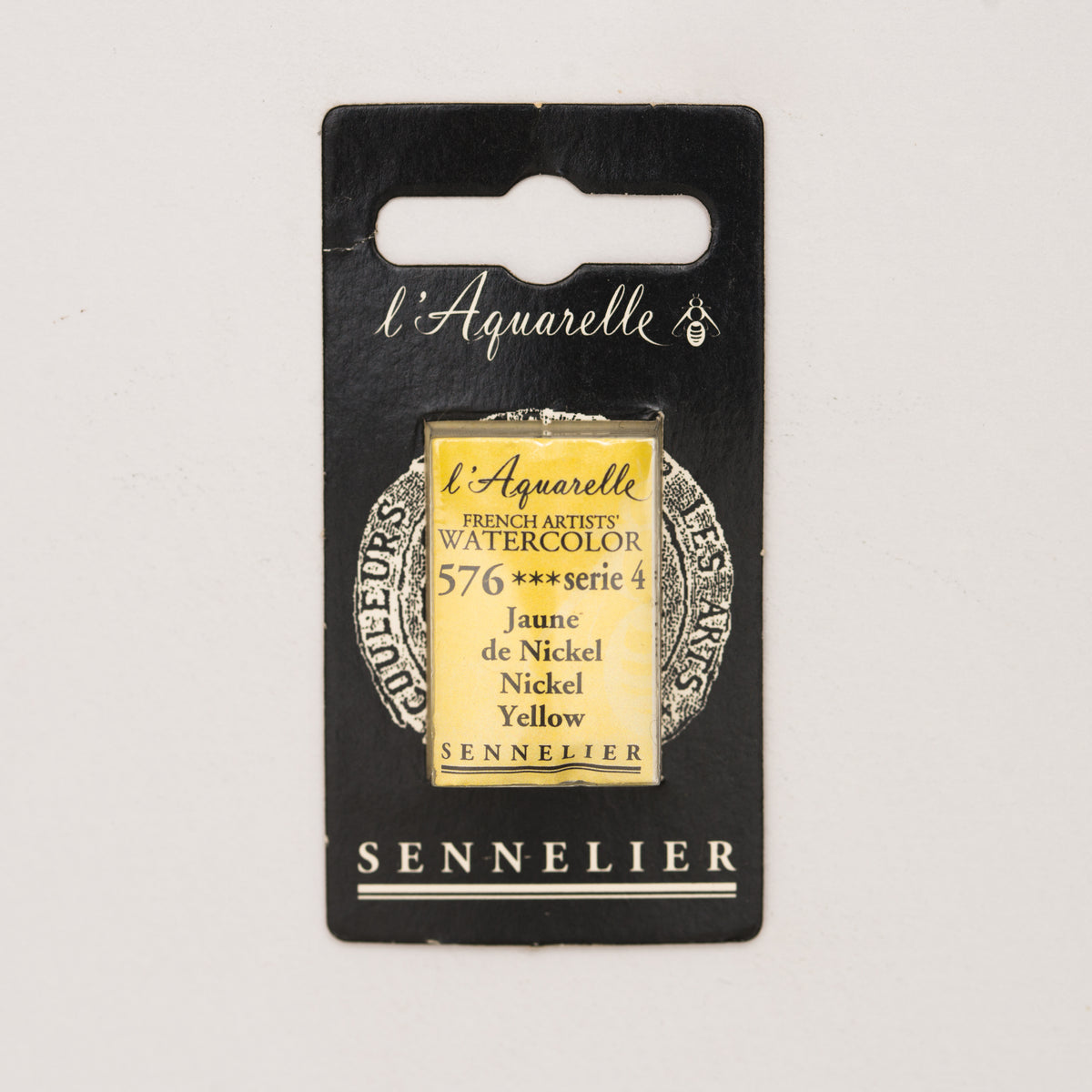 Sennelier Artist Watercolour Full Pan – Nickel Yellow 576