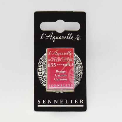 Sennelier Artist Watercolour Full Pan – Carmine 635