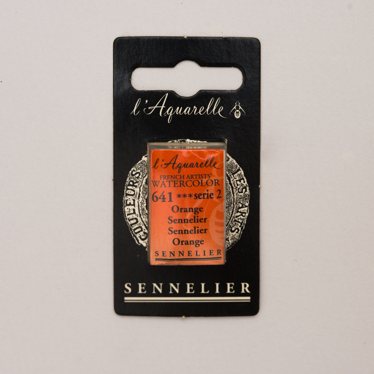 Sennelier Artist Watercolour Full Pan – Sennelier Orange 641