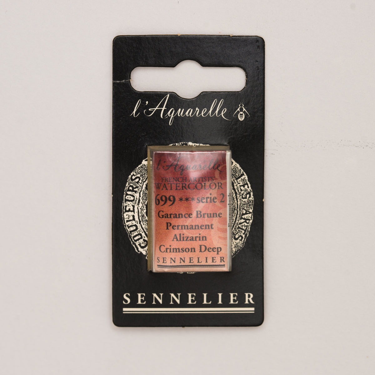 Sennelier Artist Watercolour Full Pan – Permanent Alizarin Crimson Deep 699