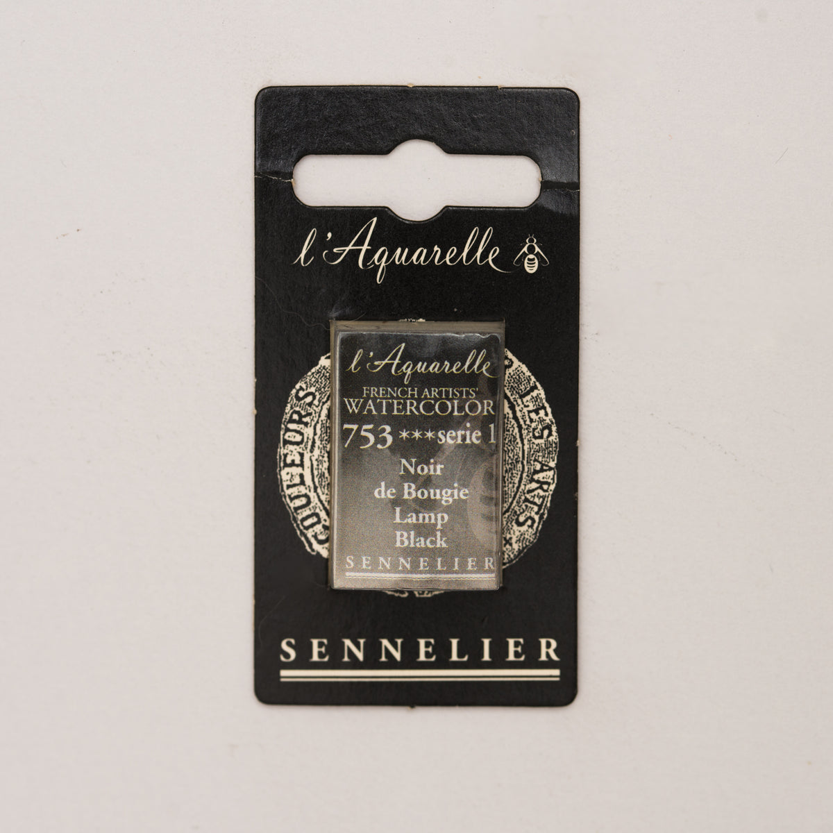 Sennelier Artist Watercolour Full Pan – Lamp Black 753