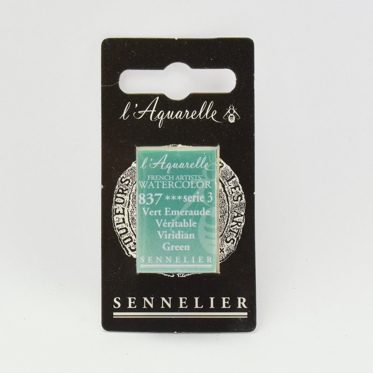 Sennelier Artist Watercolour Full Pan – Viridian Green 837
