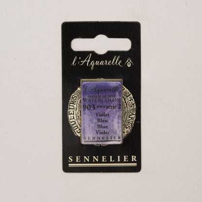 Sennelier Artist Watercolour Full Pan – Blue Violet 903