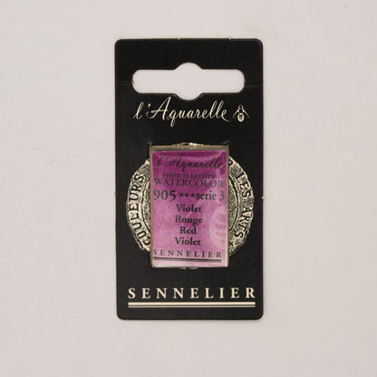 Sennelier Artist Watercolour Full Pan – Red Violet 905