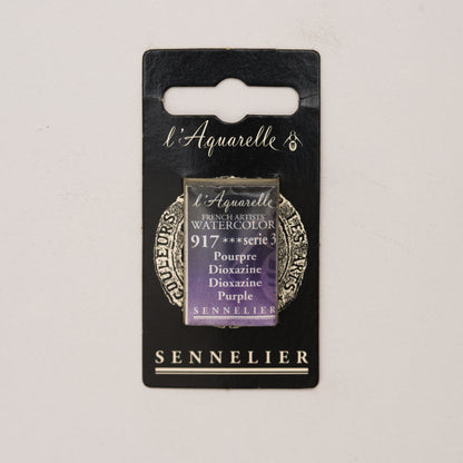 Sennelier Artist Watercolour Full Pan – Dioxazine Purple 917