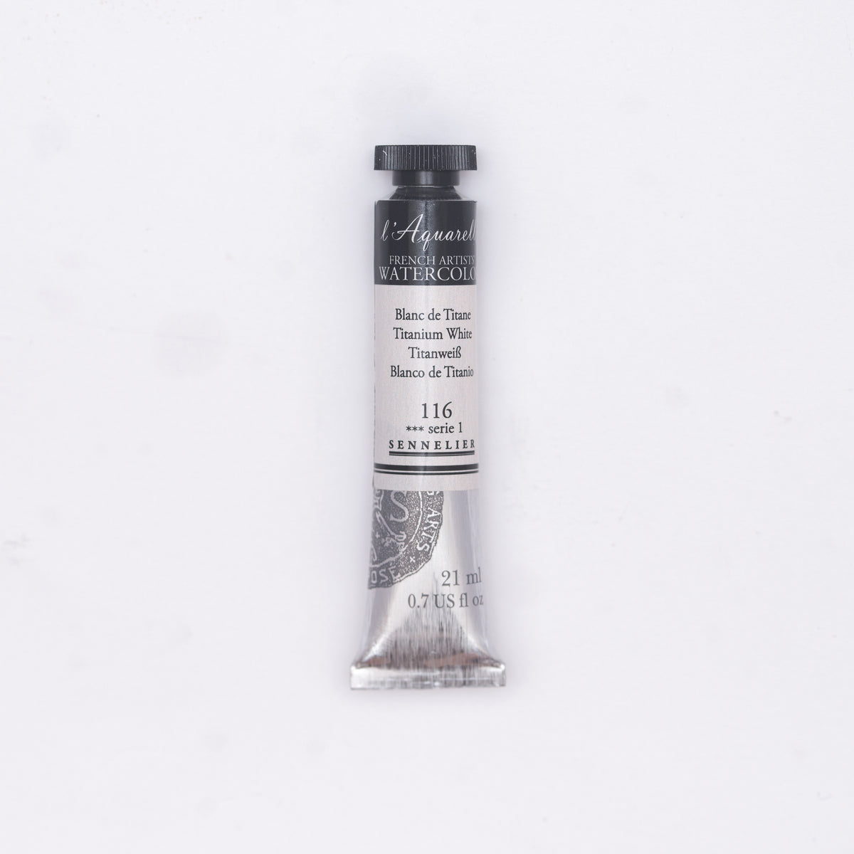 Sennelier Artist Watercolour 21ml Tube – Titanium White 116