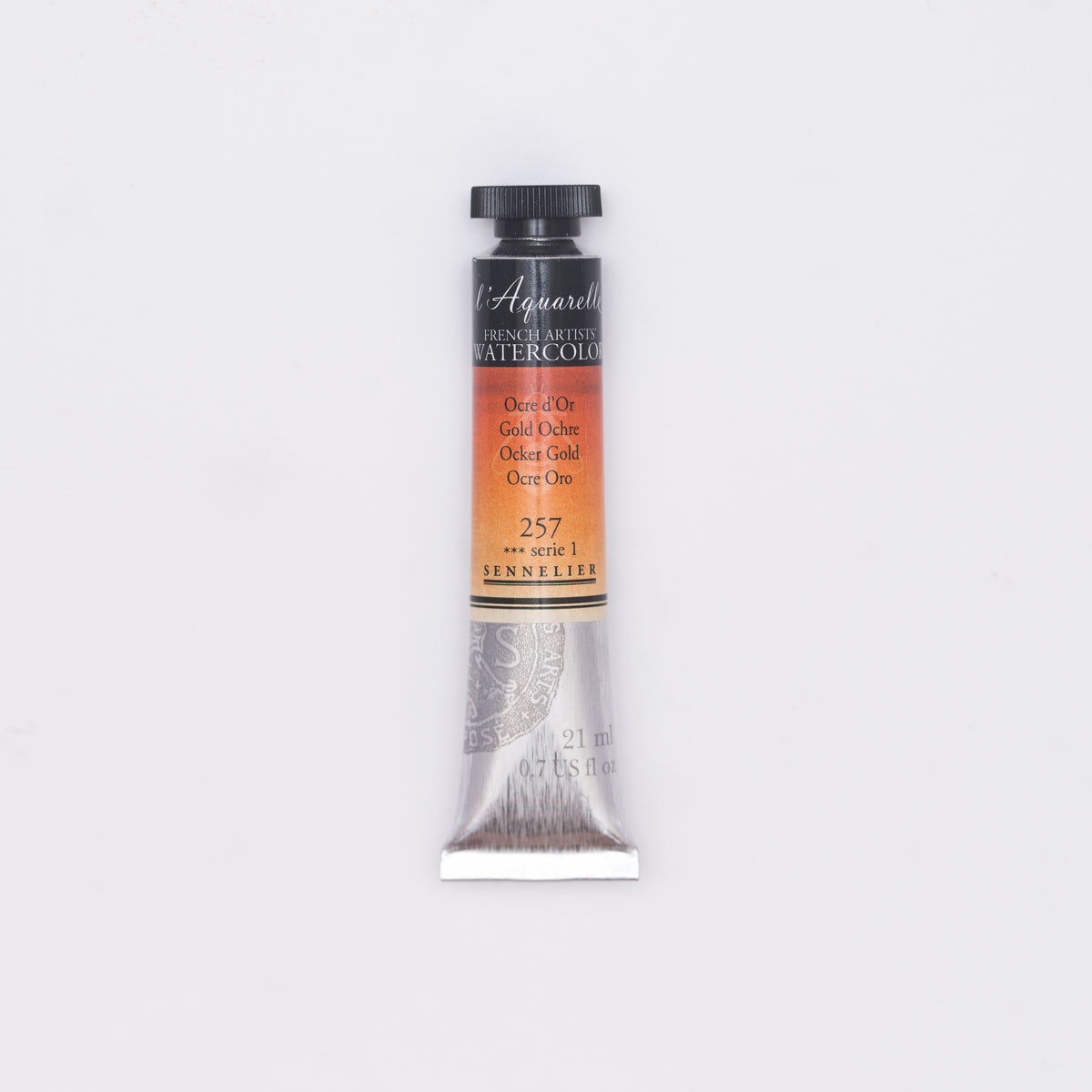 Sennelier Artist Watercolour 21ml Tube – Gold Ochre 257