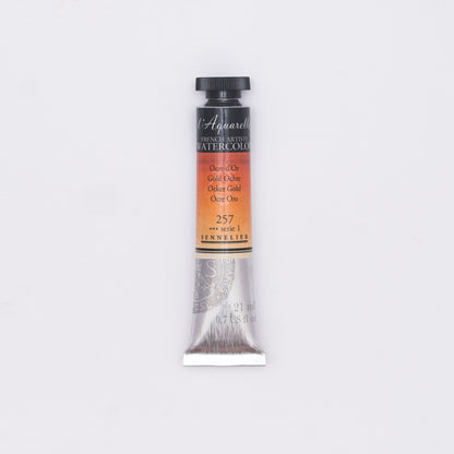 Sennelier Artist Watercolour 21ml Tube – Gold Ochre 257