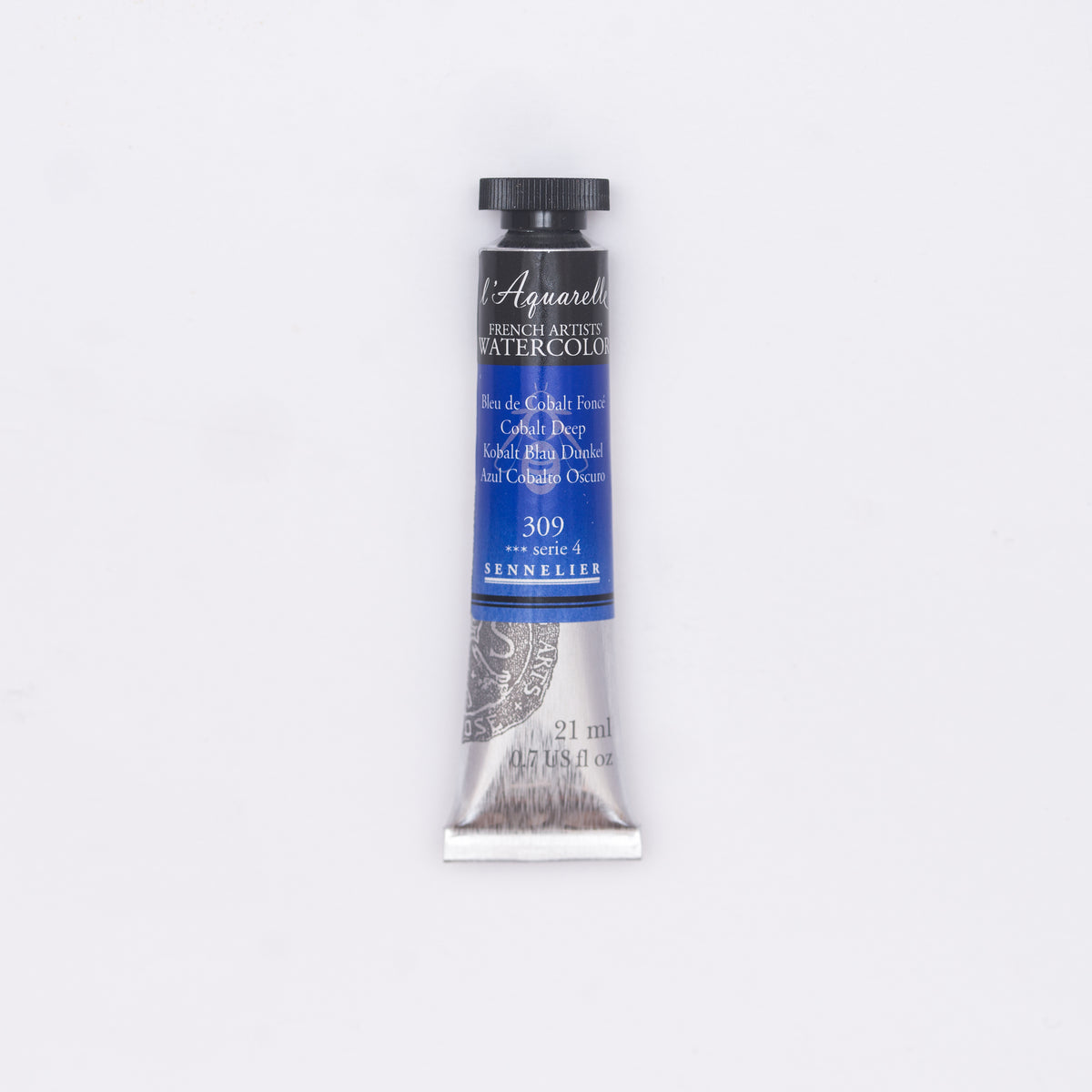 Sennelier Artist Watercolour 21ml Tube – Cobalt Blue Deep 309