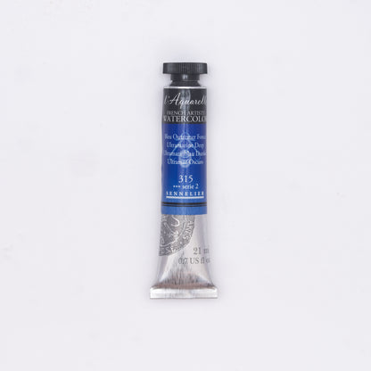 Sennelier Artist Watercolour 21ml Tube – Ultramarine Deep 315
